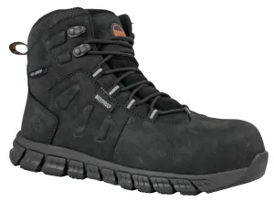 Men's Hoss 6" Tikaboo Black, EH, SR, WP, Composite Toe Boot