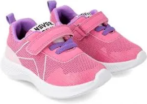 Mesh pink with lavender sneaker
