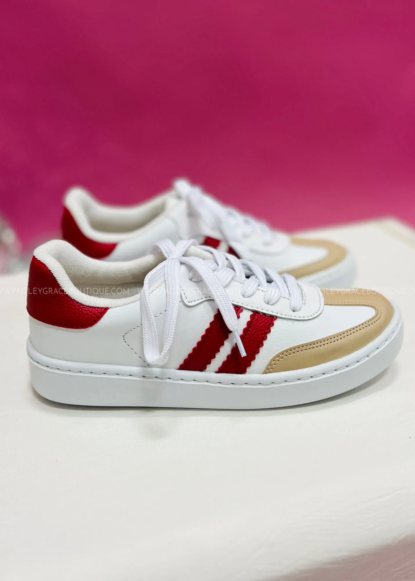 Miel Sneakers - Red - FINAL SALE