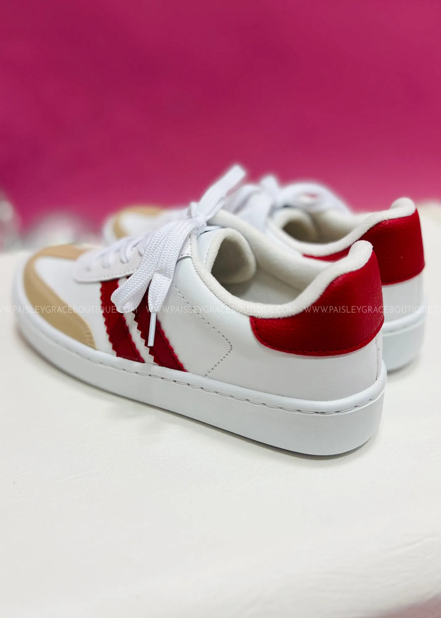Miel Sneakers - Red - FINAL SALE