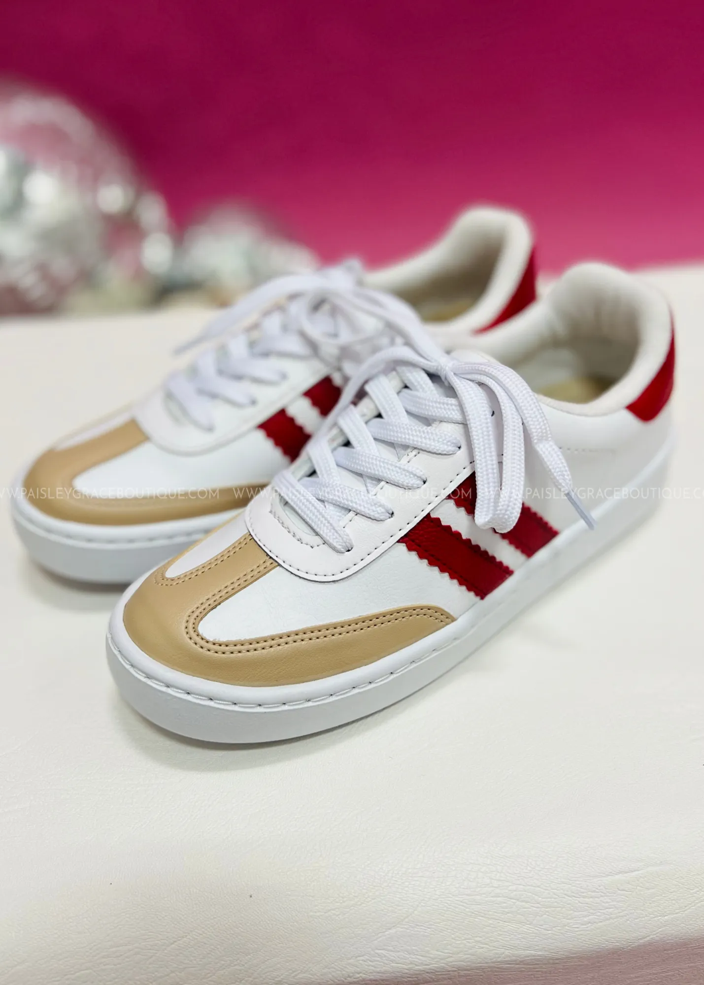 Miel Sneakers - Red - FINAL SALE