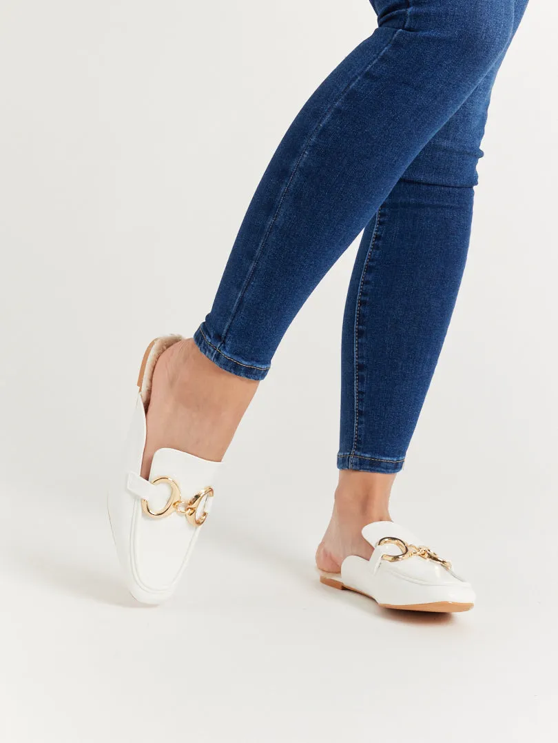 Mules style mocassins