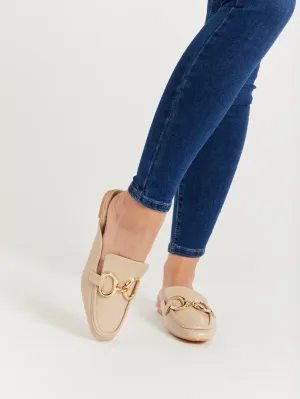 Mules style mocassins