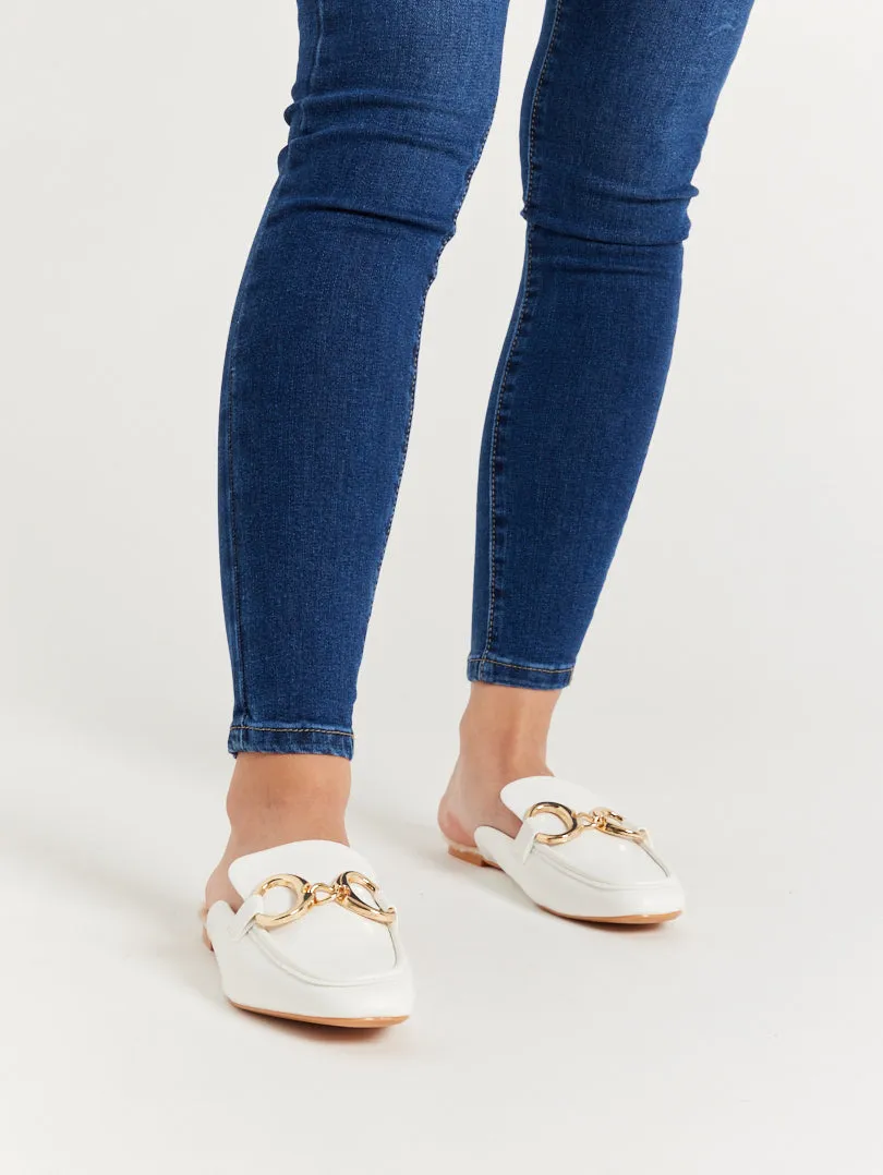 Mules style mocassins