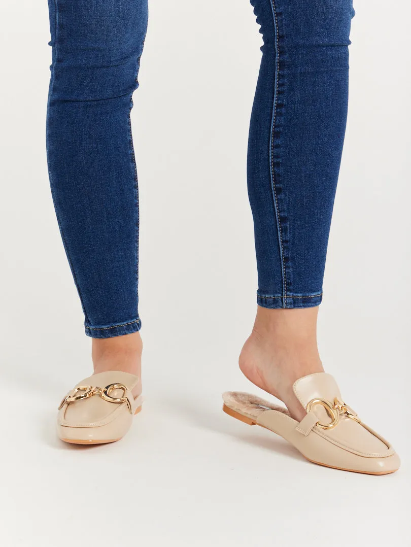 Mules style mocassins