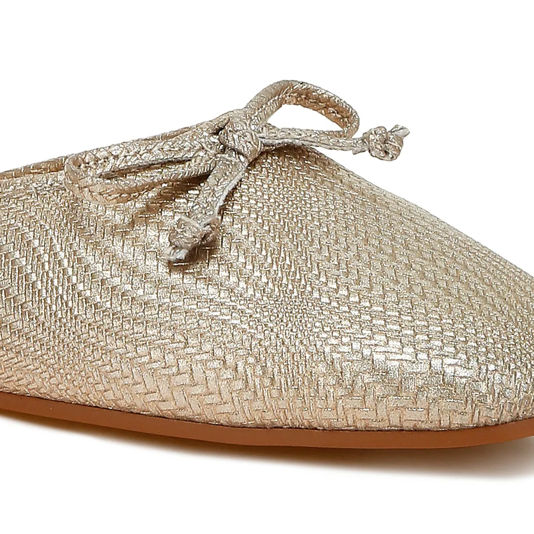Party Bow Slip-On Mules