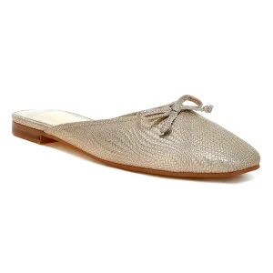 Party Bow Slip-On Mules