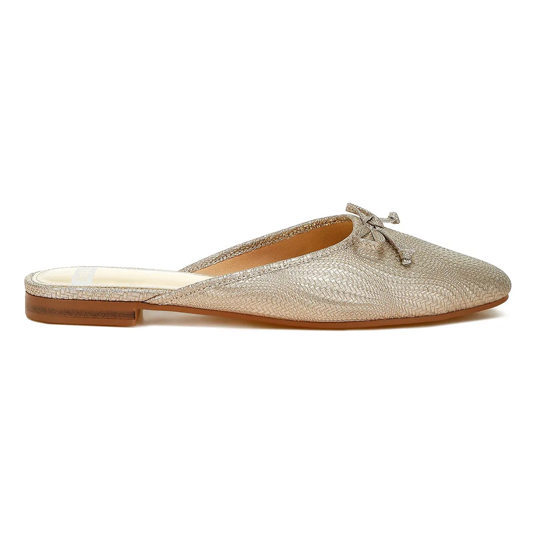 Party Bow Slip-On Mules