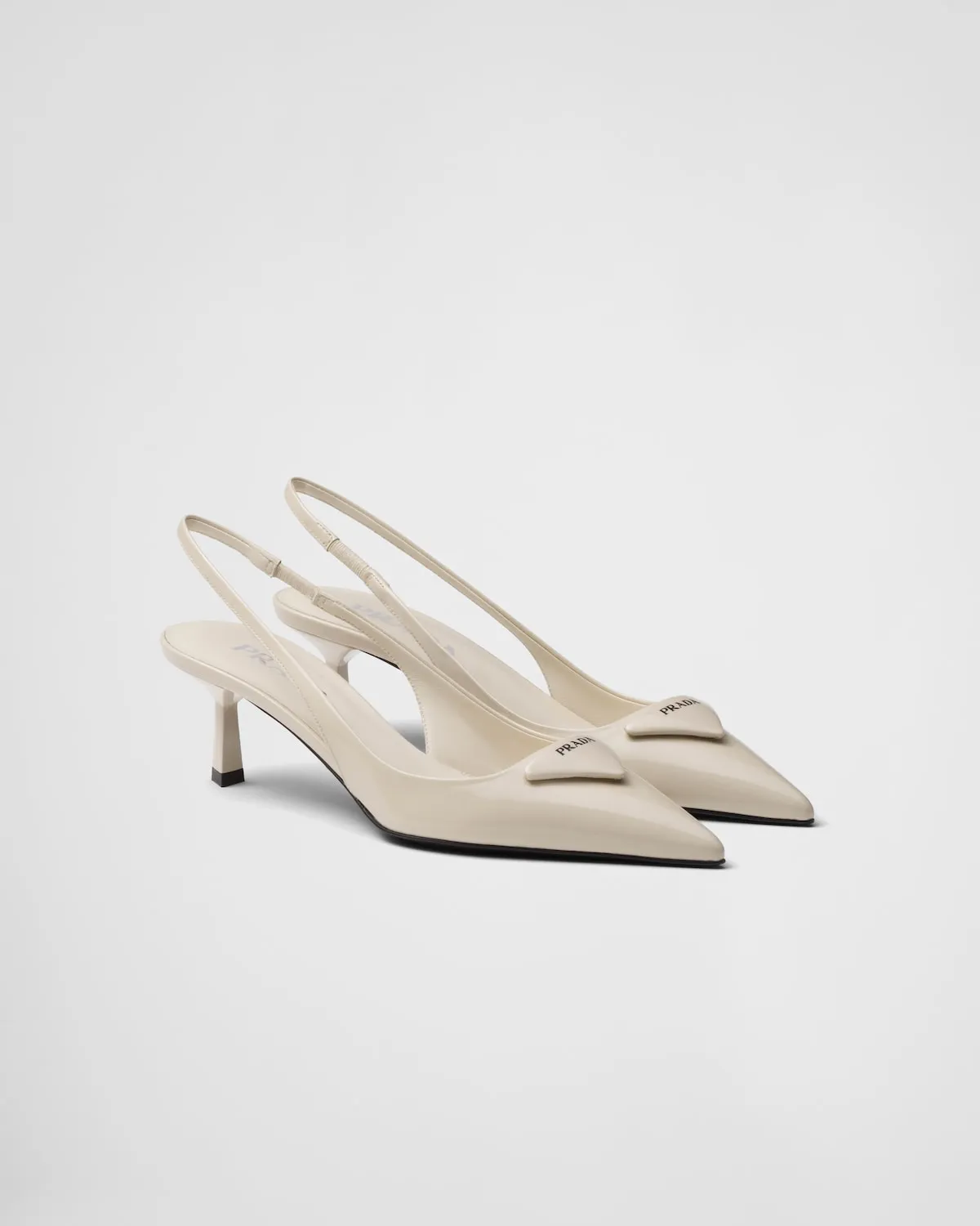 Patent Leather Slingback Pumps