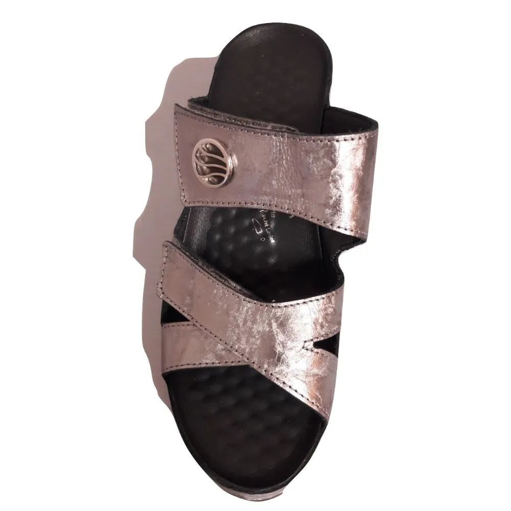 Petra Seed Platinum Vital Slide Sandal