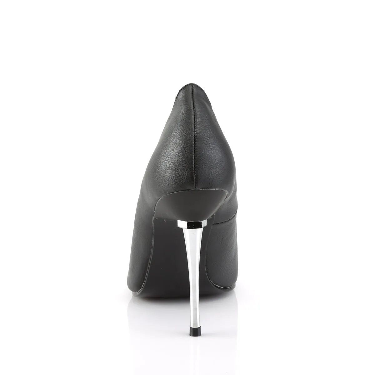 PLEASER APPEAL-20 BLK FAUX LEATHER