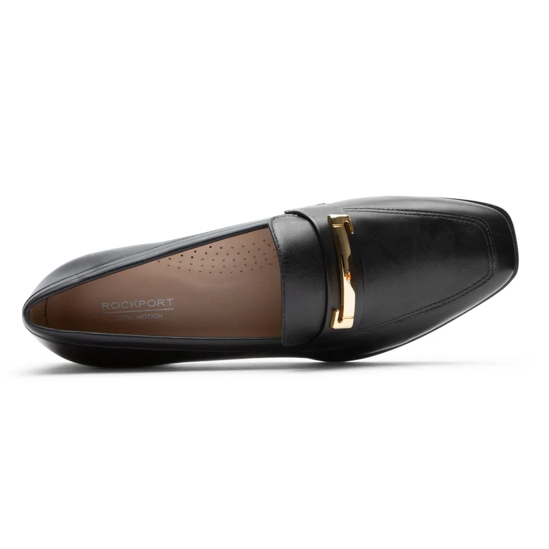 Rockport Women's Santana Bit Loafer Black Leather CJ0686