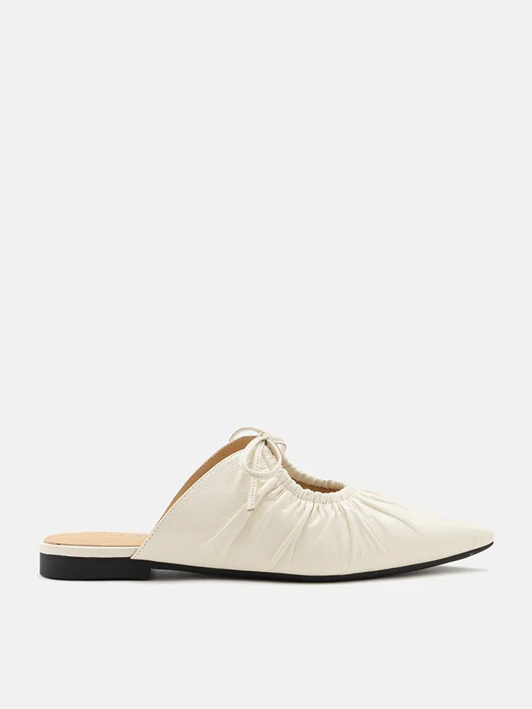Sabrianna Tied Pointed Toe Mules