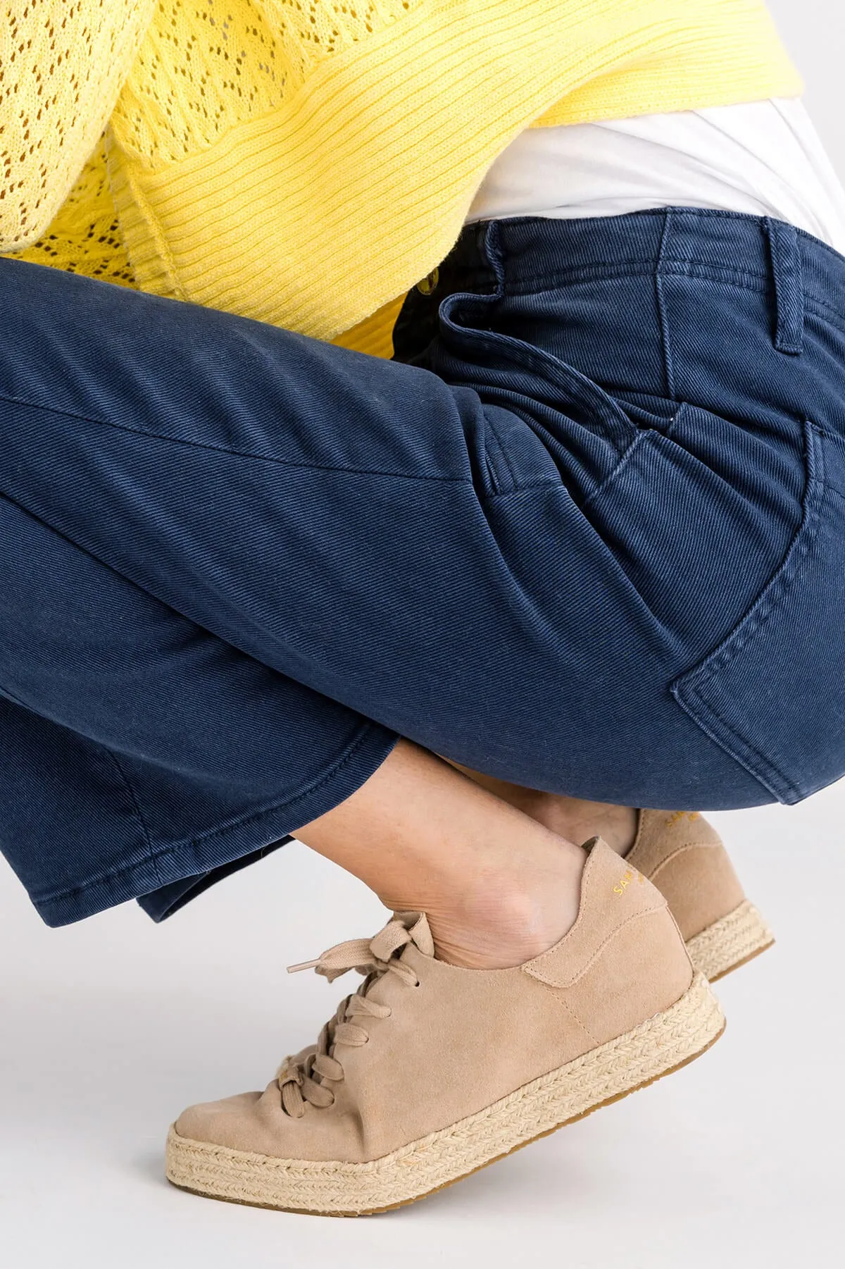 Sam Edelman Poppy Jute Suede Sneakers