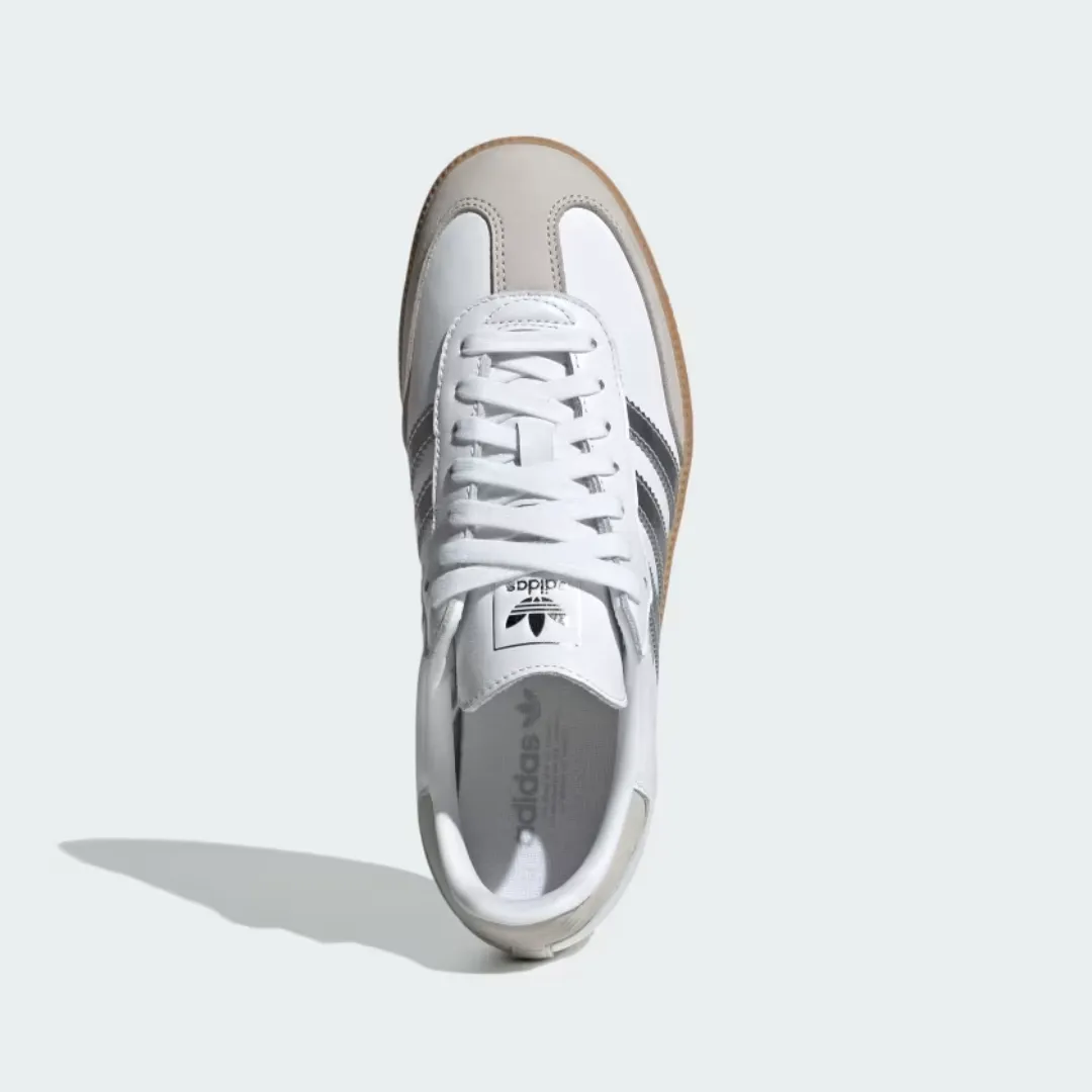 Samba OG Shoes (Cloud White   Silver Metallic   Grey One)