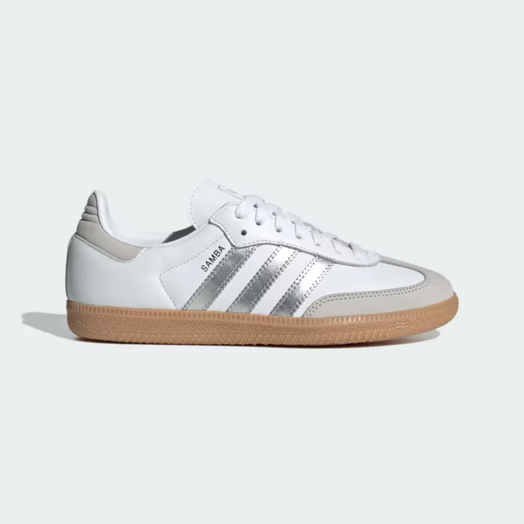 Samba OG Shoes (Cloud White   Silver Metallic   Grey One)