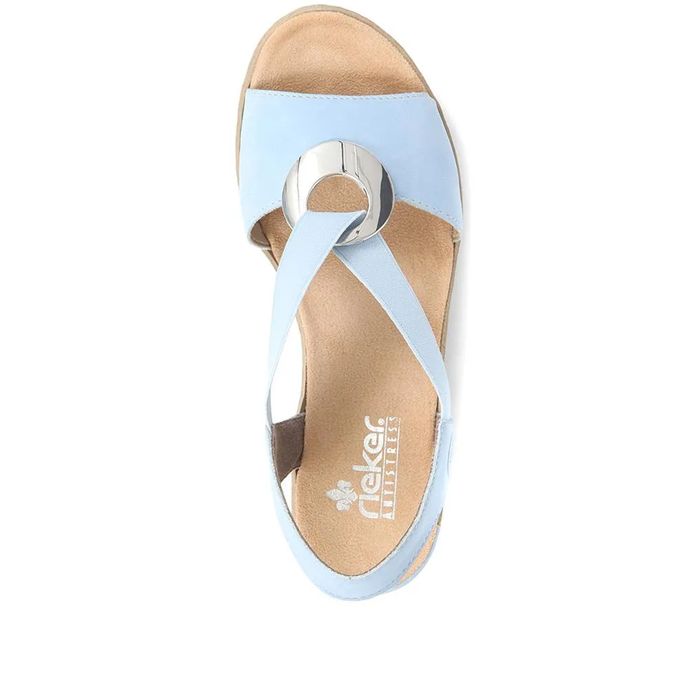 Slingback Wedge Sandals - RKR37525 / 323 724