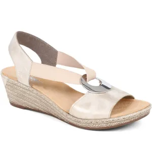 Slingback Wedge Sandals - RKR37525 / 323 724