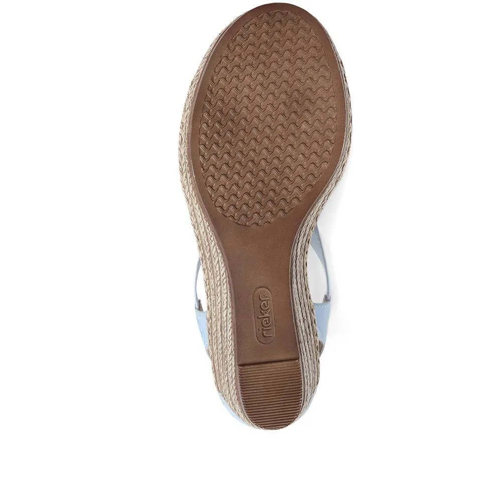 Slingback Wedge Sandals - RKR37525 / 323 724