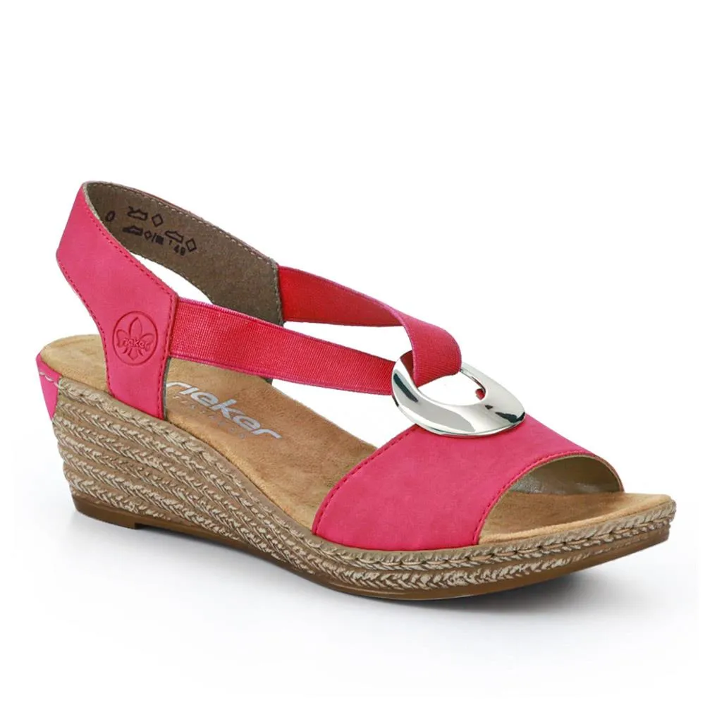 Slingback Wedge Sandals - RKR37525 / 323 724