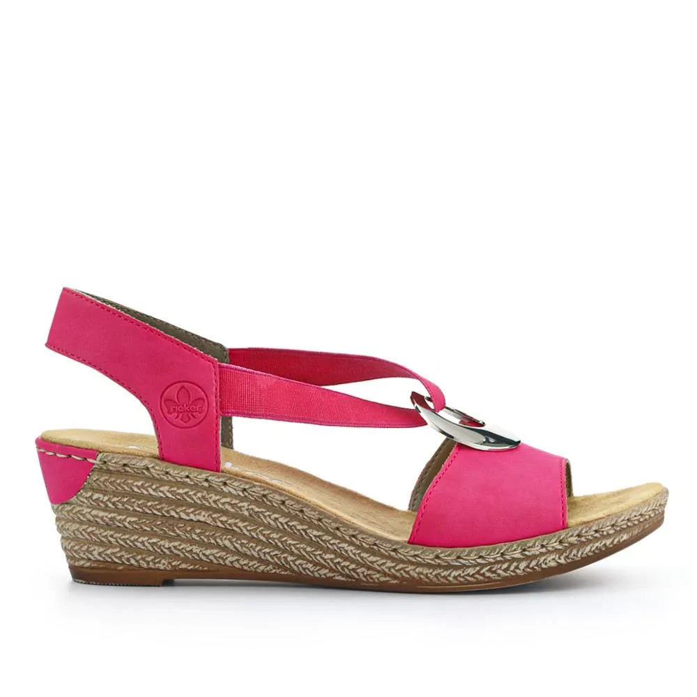 Slingback Wedge Sandals - RKR37525 / 323 724
