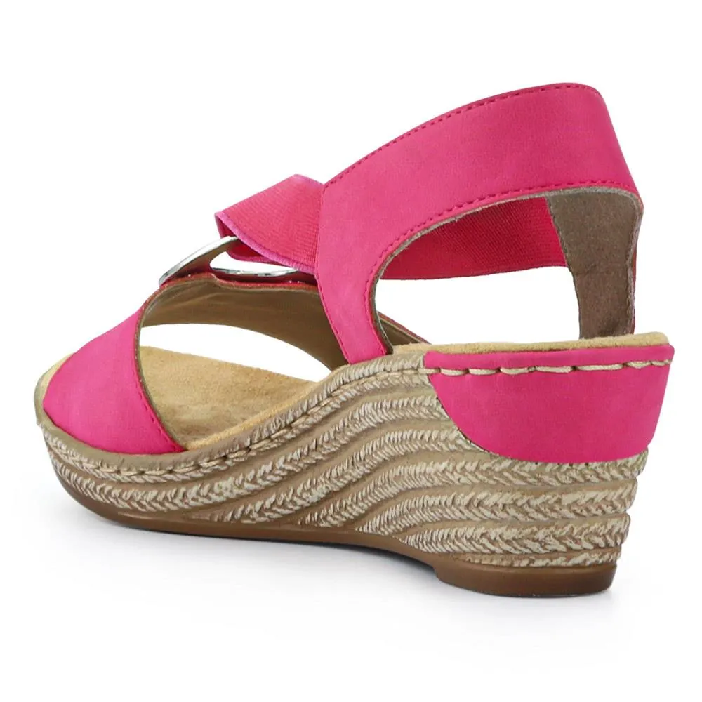 Slingback Wedge Sandals - RKR37525 / 323 724