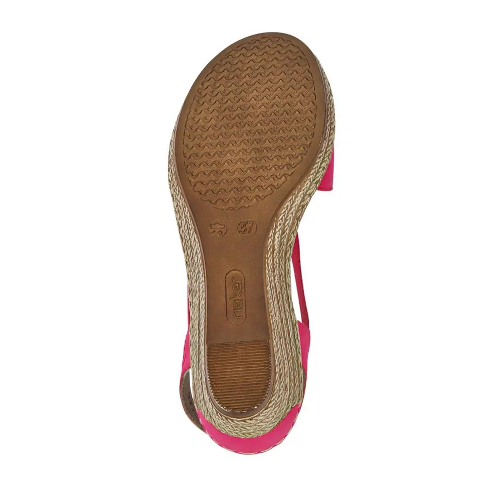 Slingback Wedge Sandals - RKR37525 / 323 724
