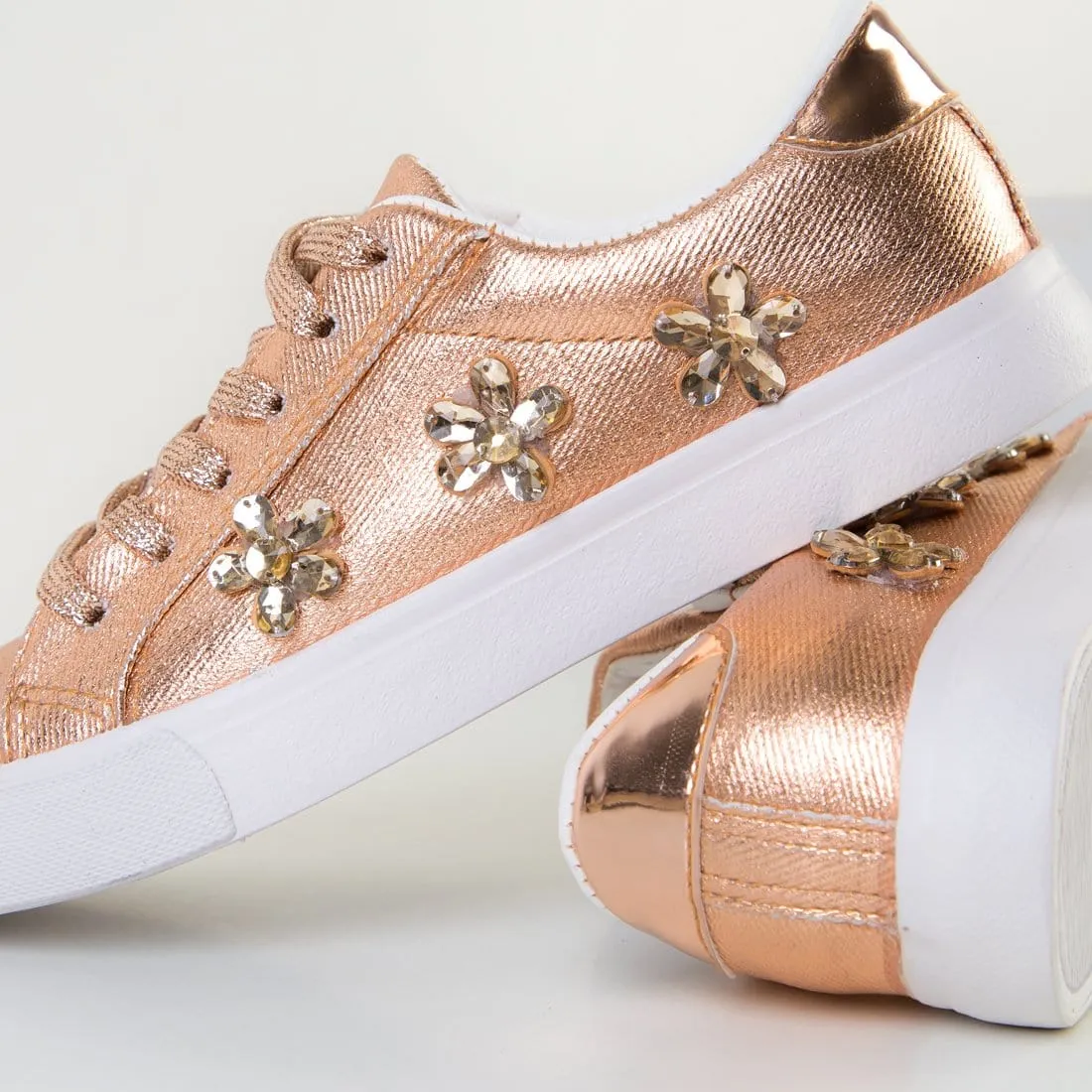 Sneakers Bloom Gold