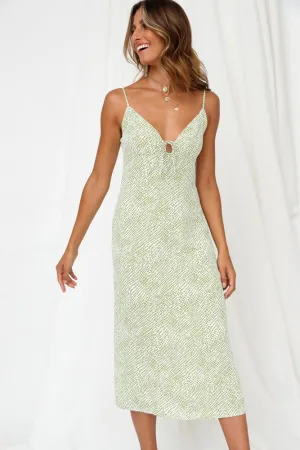 Soft Shock Midi Dress