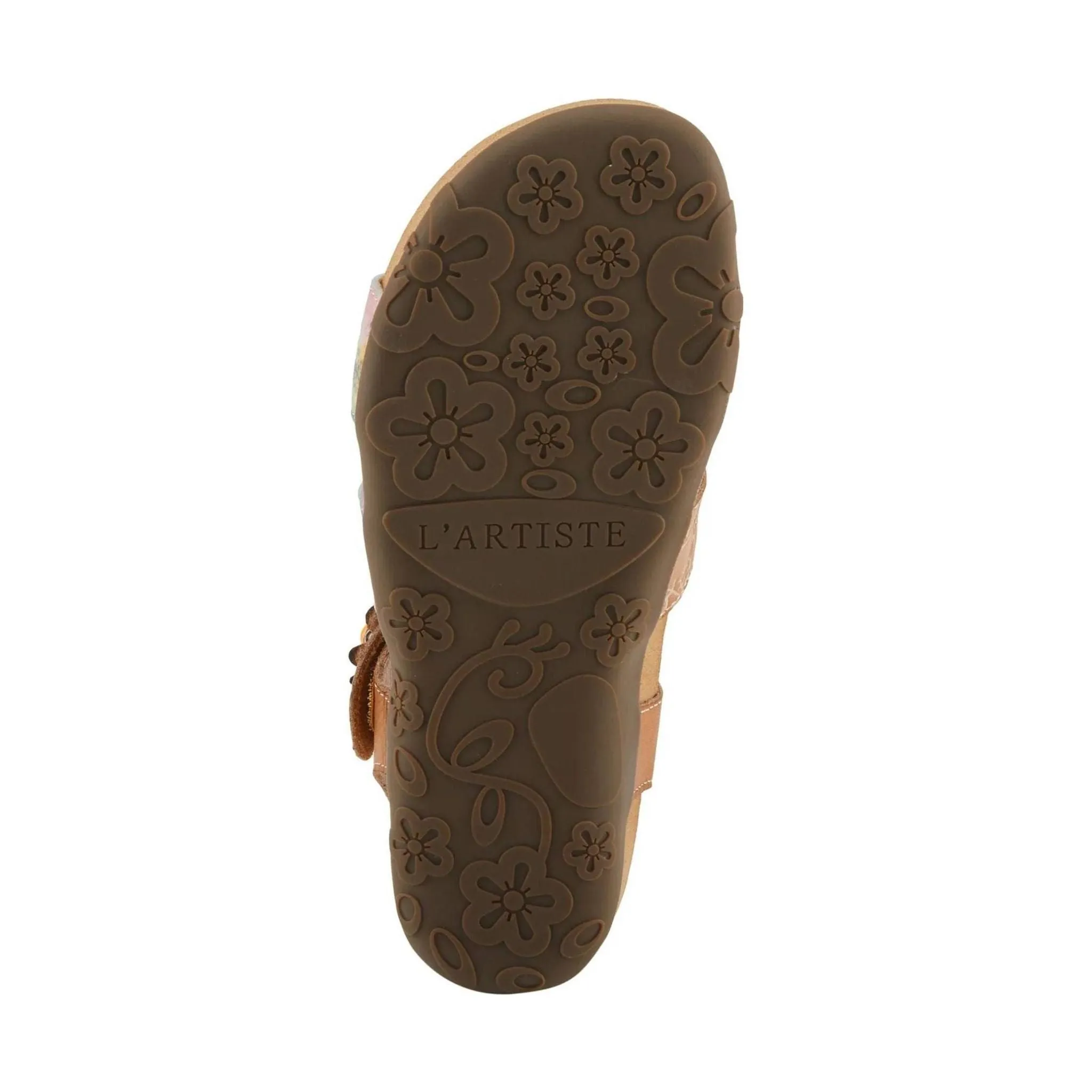 Spring Step L'artiste Women's Actionetta Sandals - Camel Multi