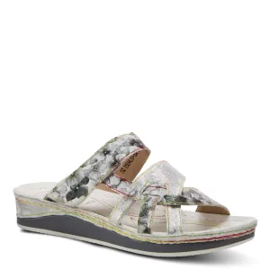 Spring Step Shoes Caiman Hand Painted Sandals