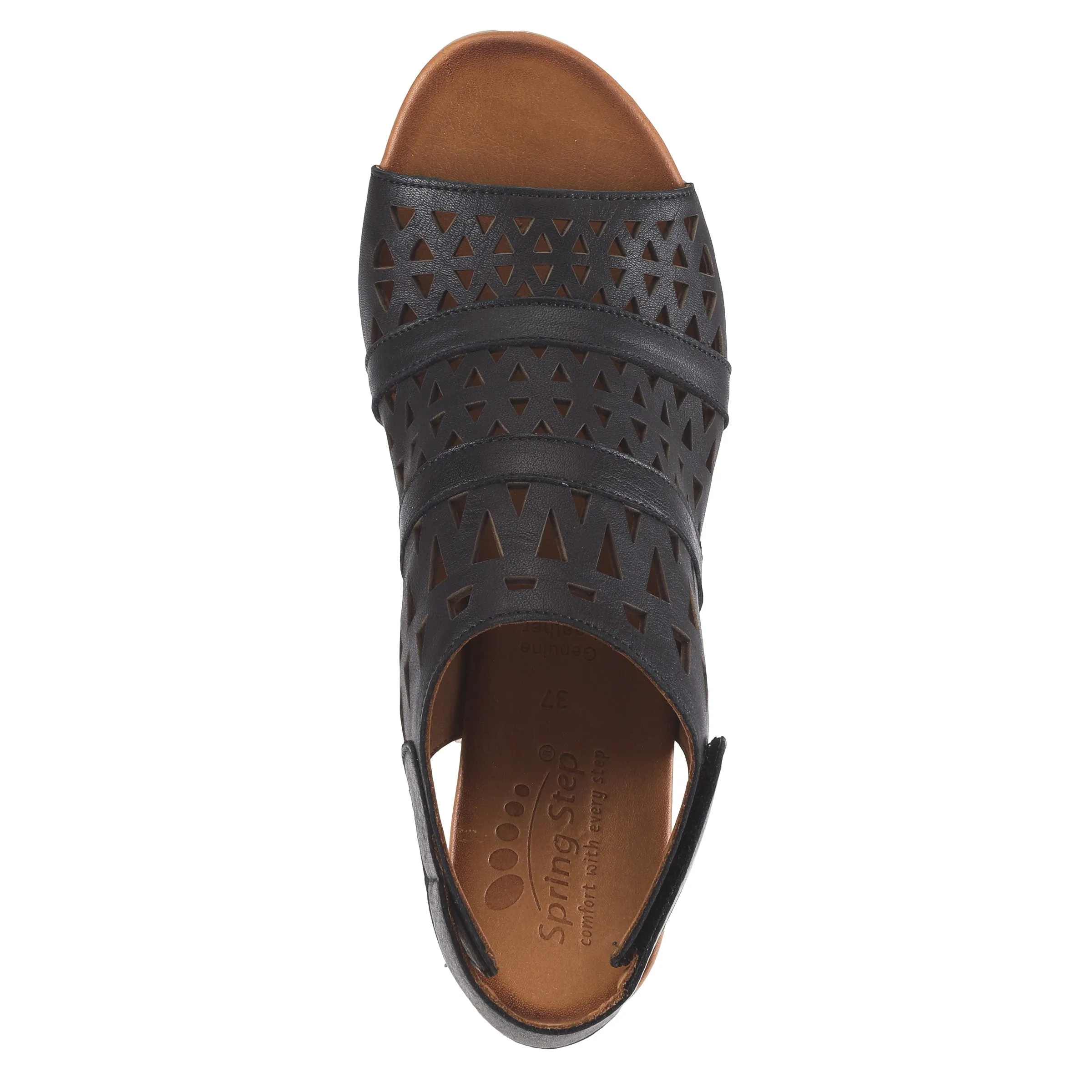 Spring Step Shoes Dorotha Women’s Leather Sandals 2” Heel