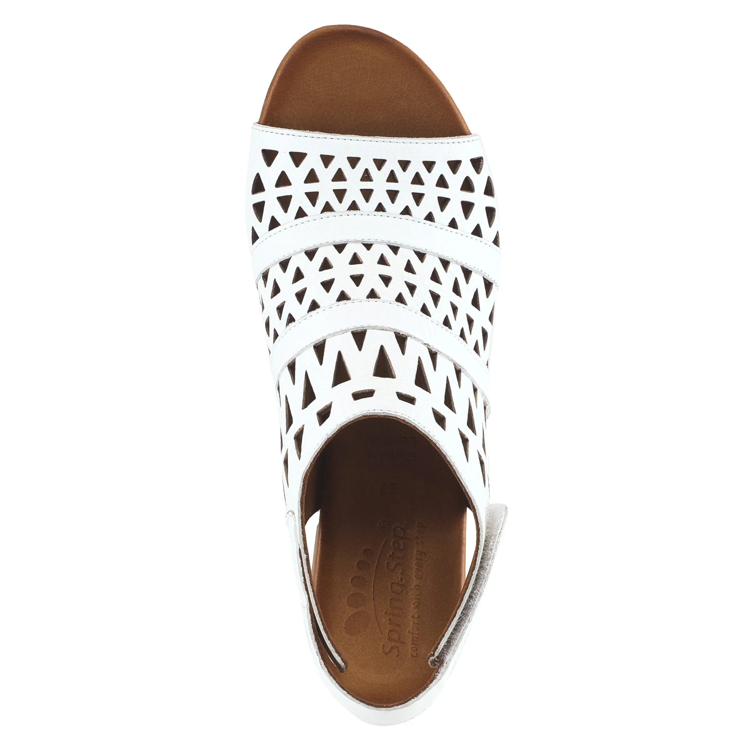 Spring Step Shoes Dorotha Women’s Leather Sandals 2” Heel