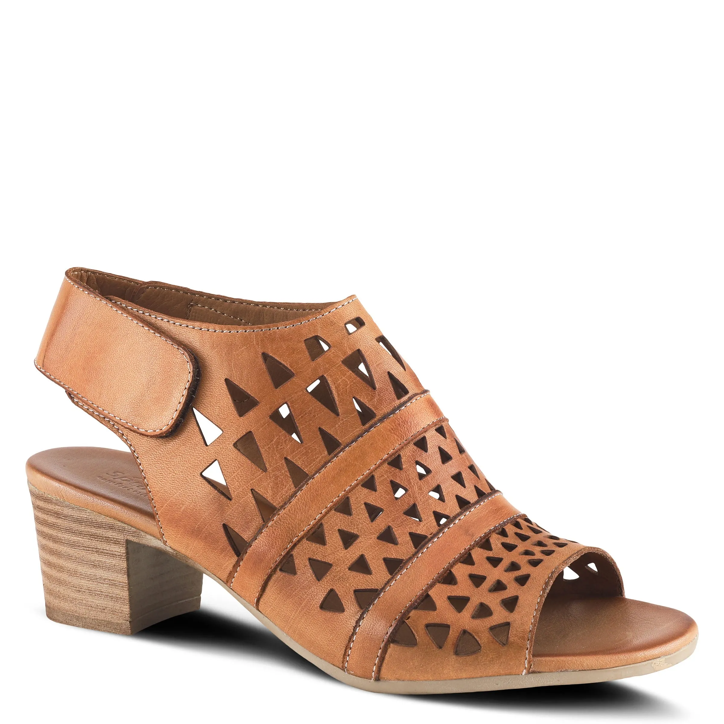 Spring Step Shoes Dorotha Women’s Leather Sandals 2” Heel