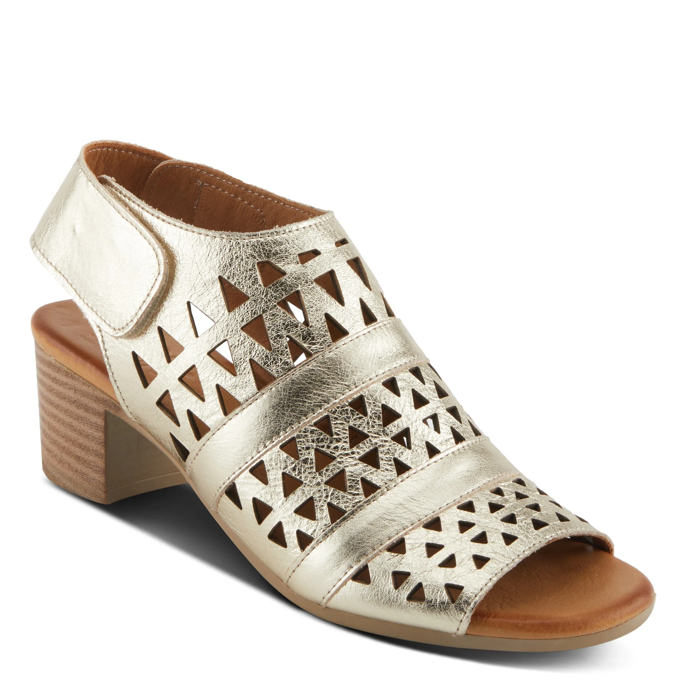 Spring Step Shoes Dorotha Women’s Leather Sandals 2” Heel