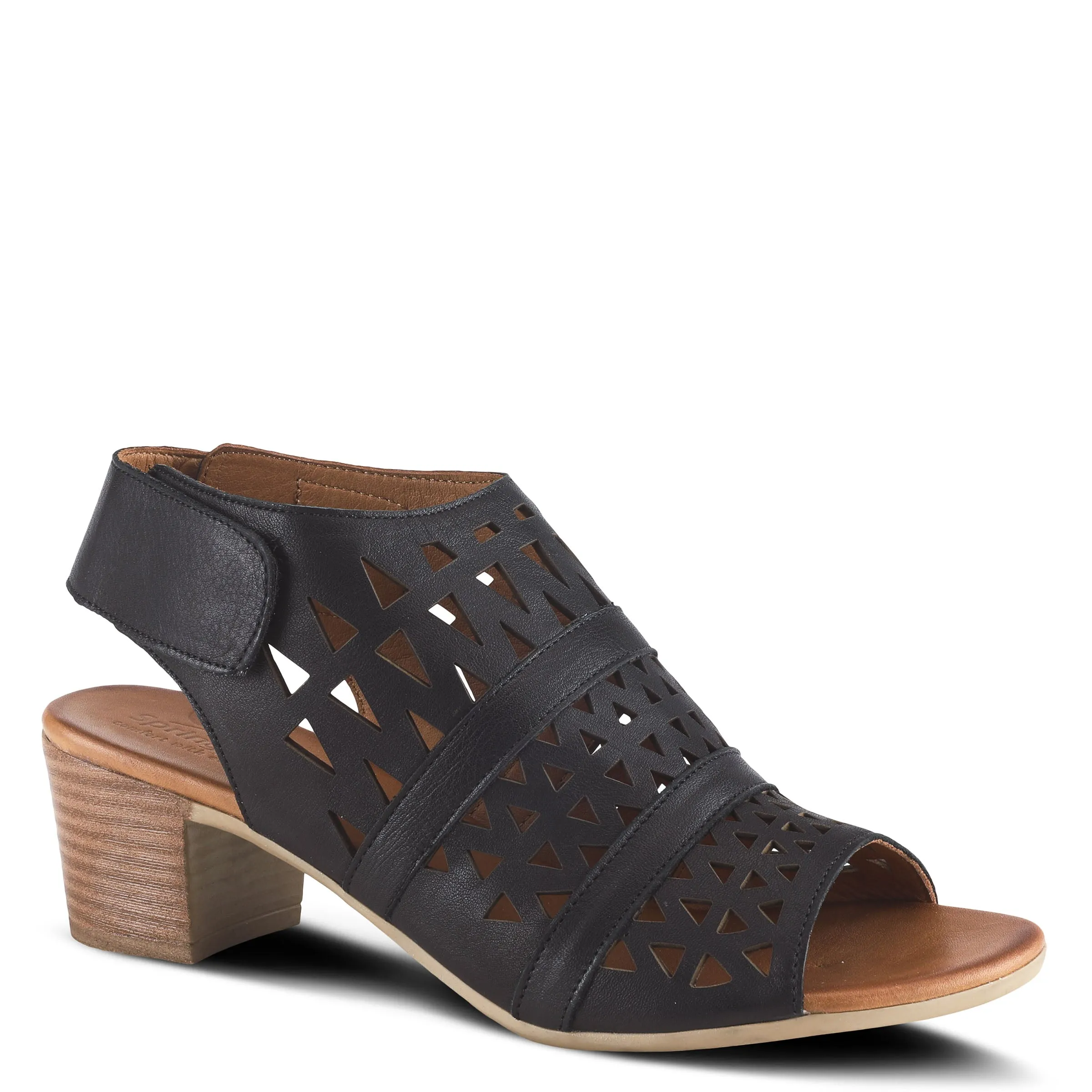 Spring Step Shoes Dorotha Women’s Leather Sandals 2” Heel