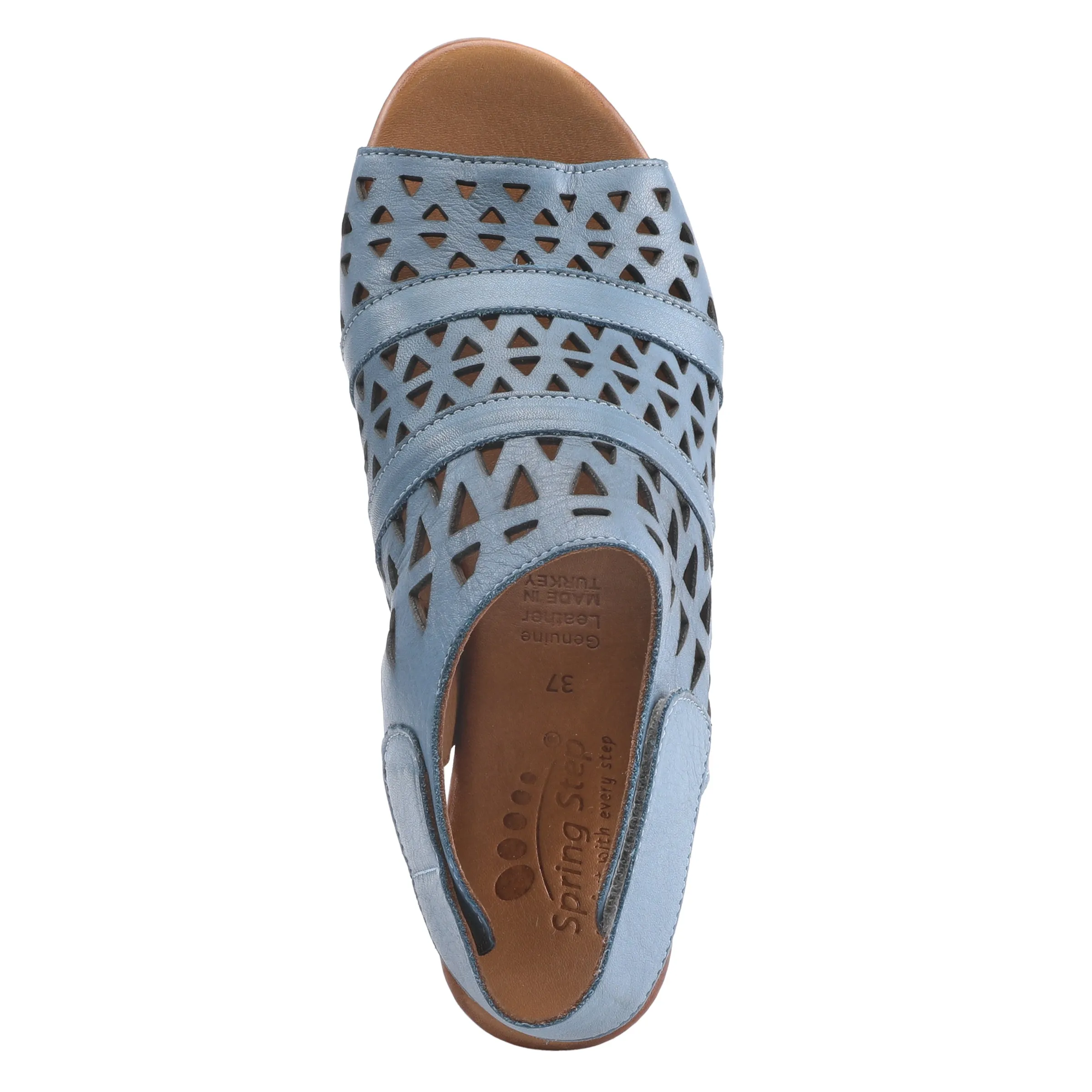 Spring Step Shoes Dorotha Women’s Leather Sandals 2” Heel