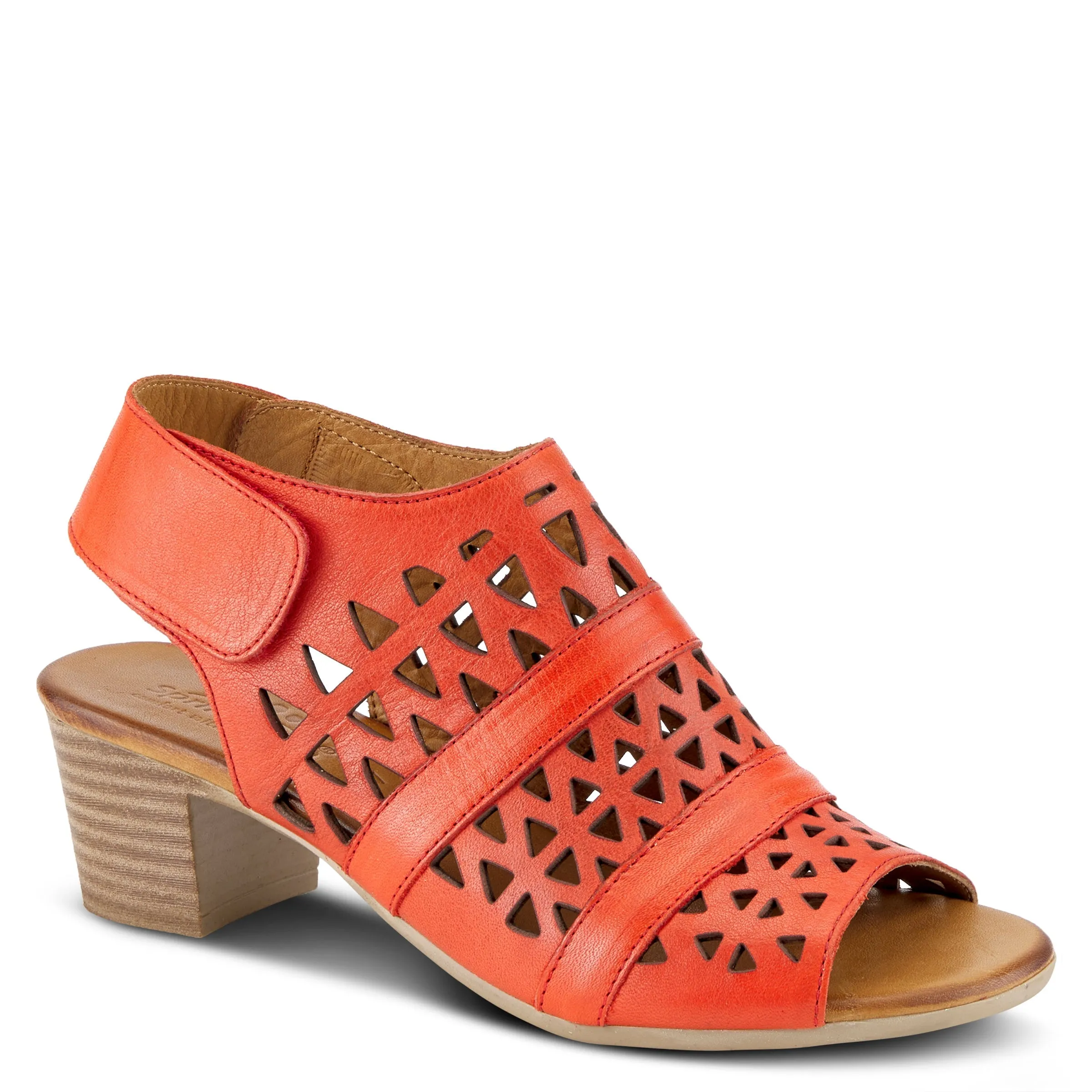 Spring Step Shoes Dorotha Women’s Leather Sandals 2” Heel