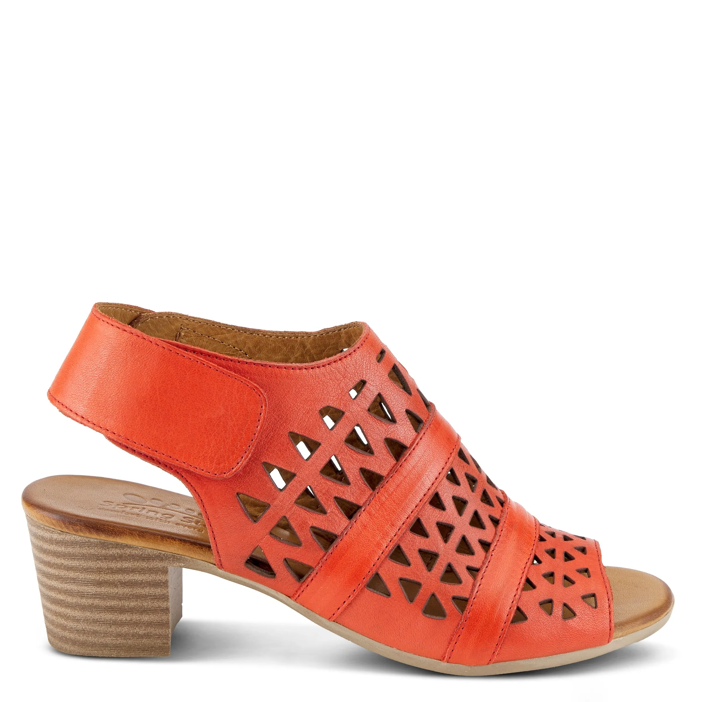 Spring Step Shoes Dorotha Women’s Leather Sandals 2” Heel