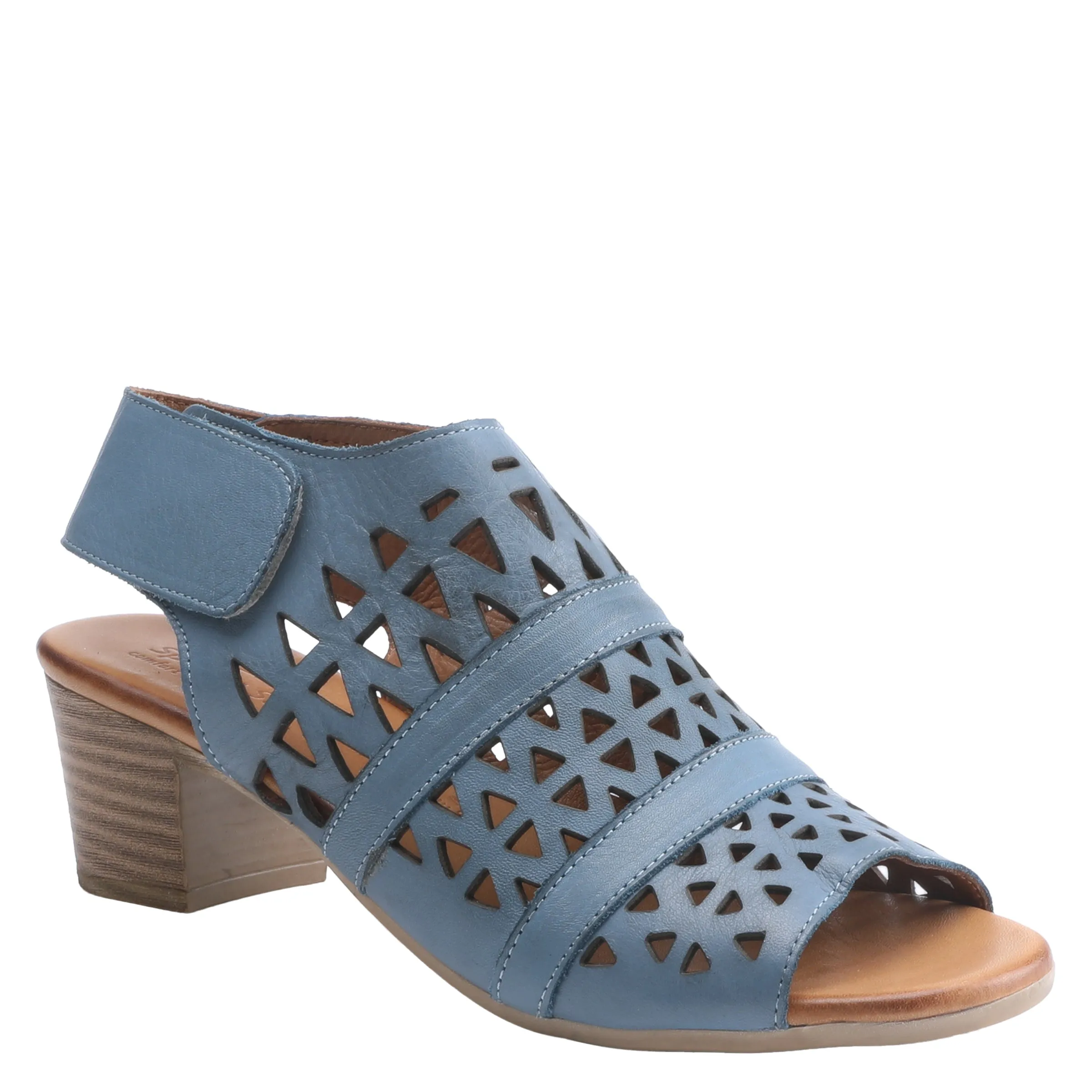 Spring Step Shoes Dorotha Women’s Leather Sandals 2” Heel