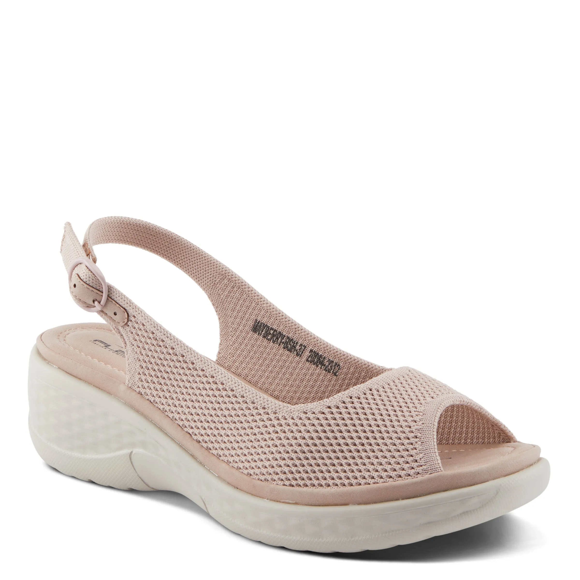 Spring Step Shoes  Flexus Mayberry Sandals Women’s Textile Wedge 2.5" Heel