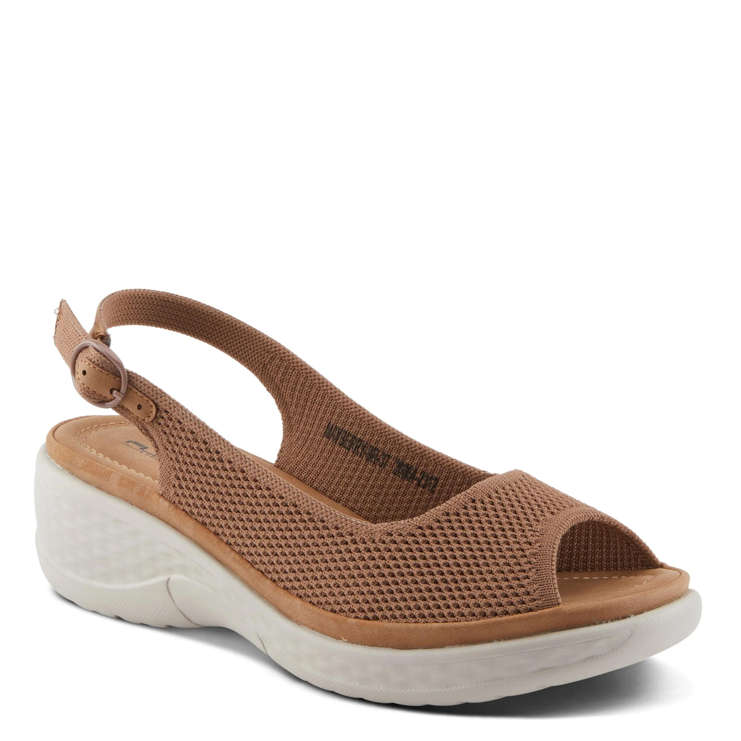 Spring Step Shoes  Flexus Mayberry Sandals Women’s Textile Wedge 2.5" Heel