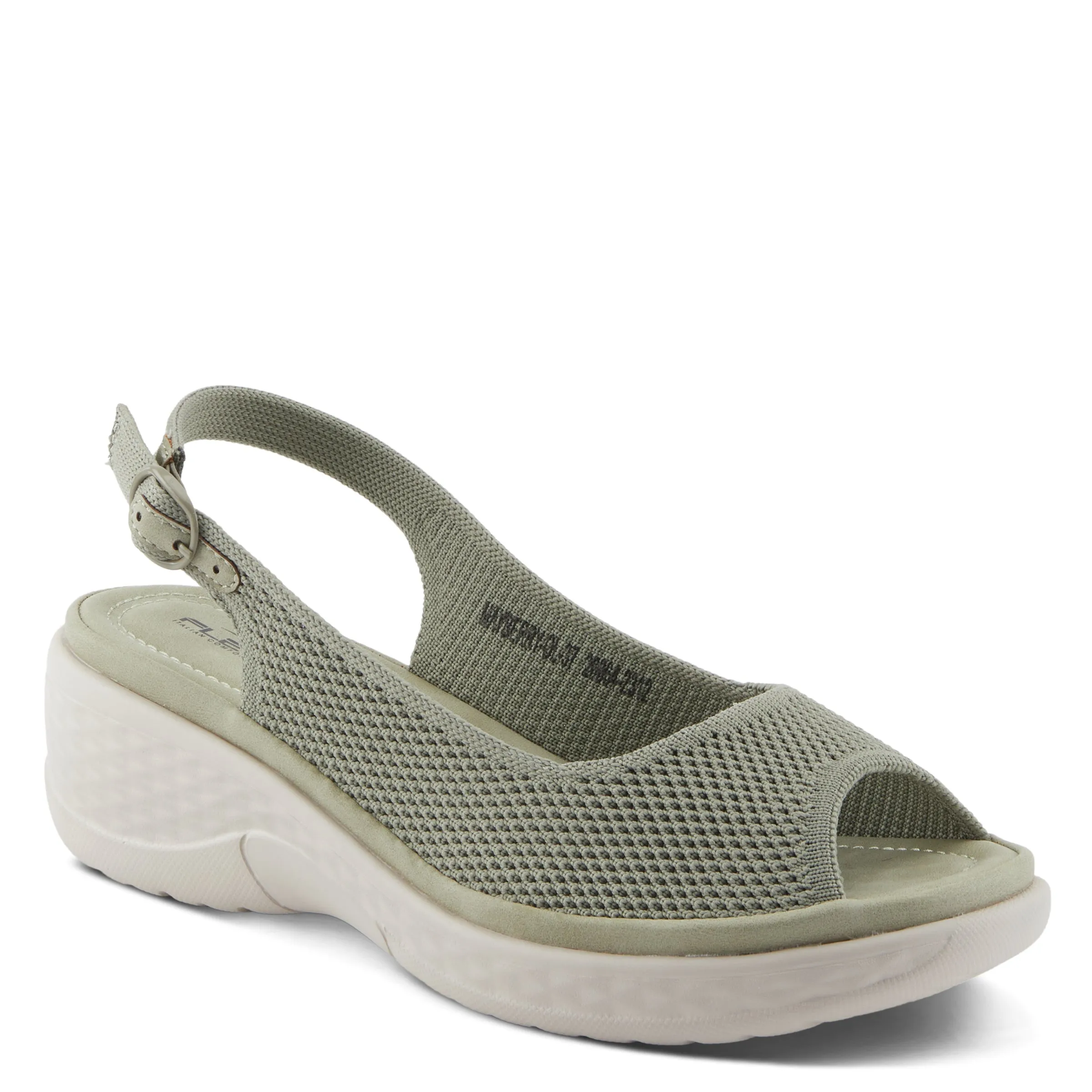 Spring Step Shoes  Flexus Mayberry Sandals Women’s Textile Wedge 2.5" Heel