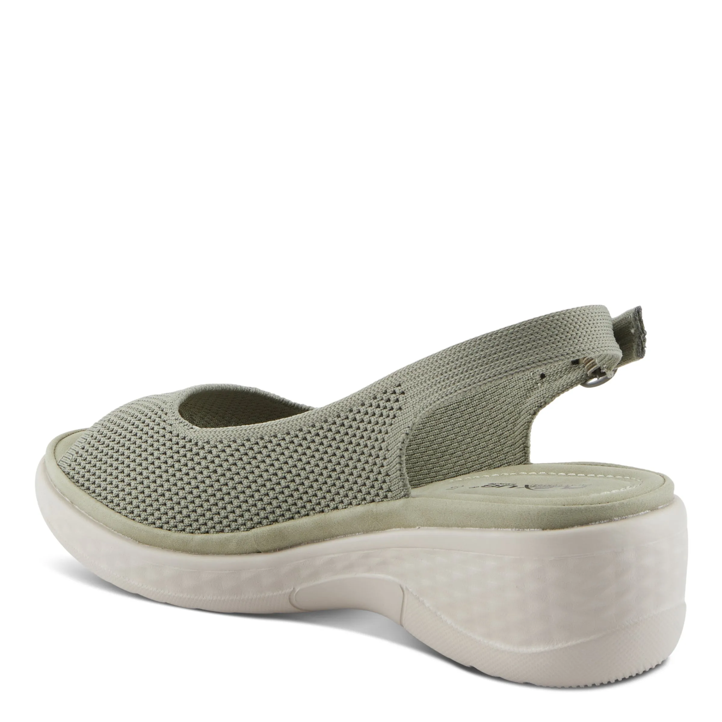 Spring Step Shoes  Flexus Mayberry Sandals Women’s Textile Wedge 2.5" Heel