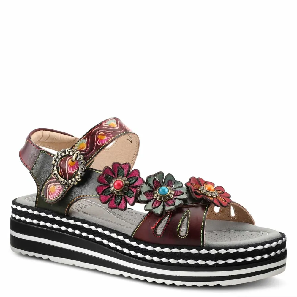 Spring Step Shoes L'Artiste Laga Leather Women's Slingback Sandals