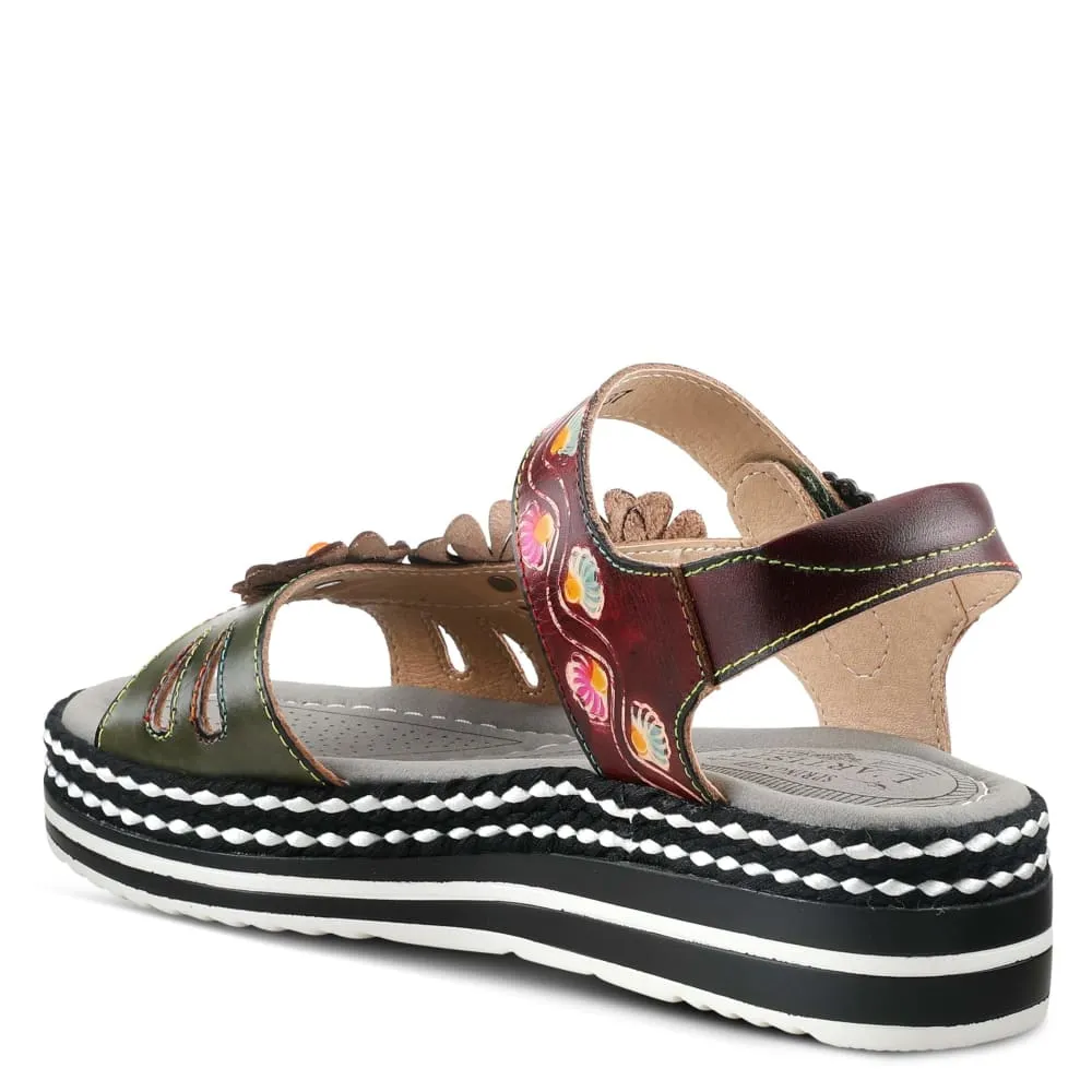 Spring Step Shoes L'Artiste Laga Leather Women's Slingback Sandals