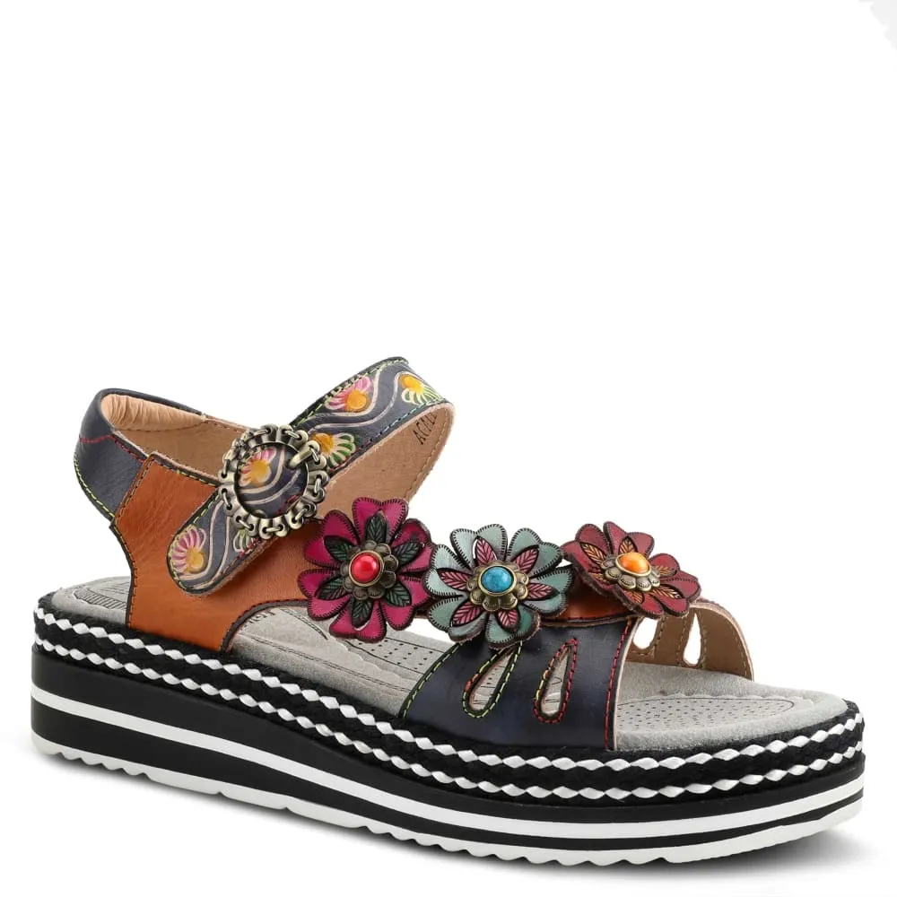 Spring Step Shoes L'Artiste Laga Leather Women's Slingback Sandals