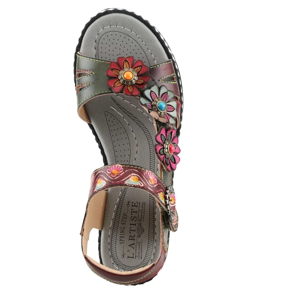 Spring Step Shoes L'Artiste Laga Leather Women's Slingback Sandals
