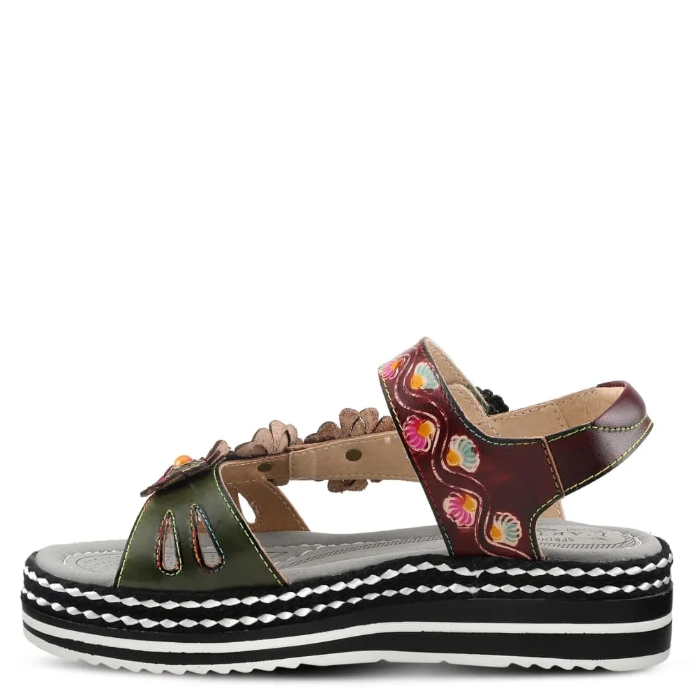 Spring Step Shoes L'Artiste Laga Leather Women's Slingback Sandals