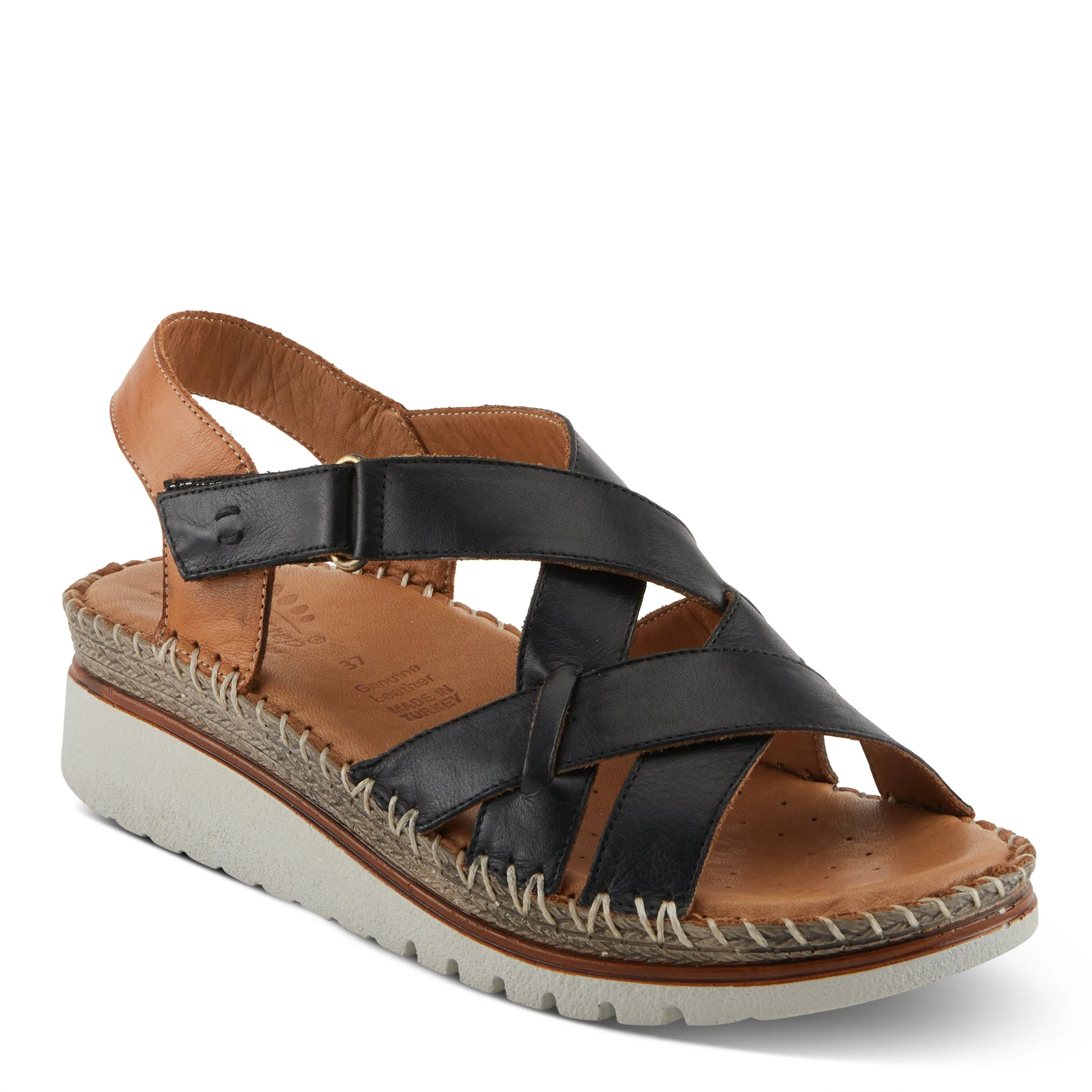 Spring Step Shoes Migula Women’s Two Tone Leather Sandals